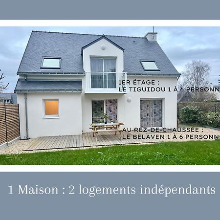 Le Belaven, Neuf, Cosy, Terrasse, Jardin, Kerfany Plage, 1 A 6 Pers Moelan-sur-Mer Exterior photo