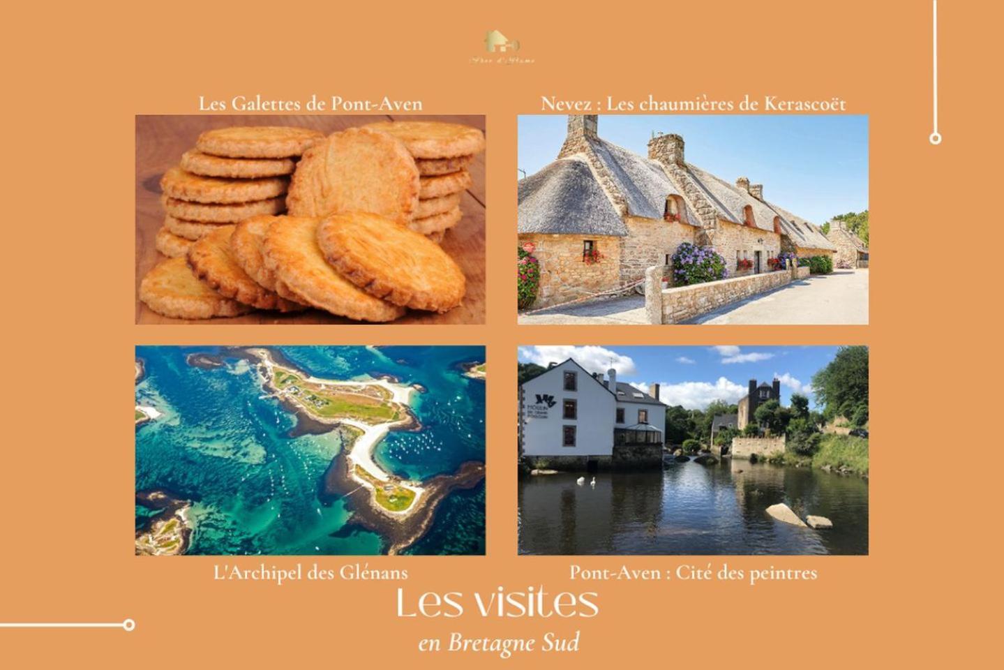 Le Belaven, Neuf, Cosy, Terrasse, Jardin, Kerfany Plage, 1 A 6 Pers Moelan-sur-Mer Exterior photo