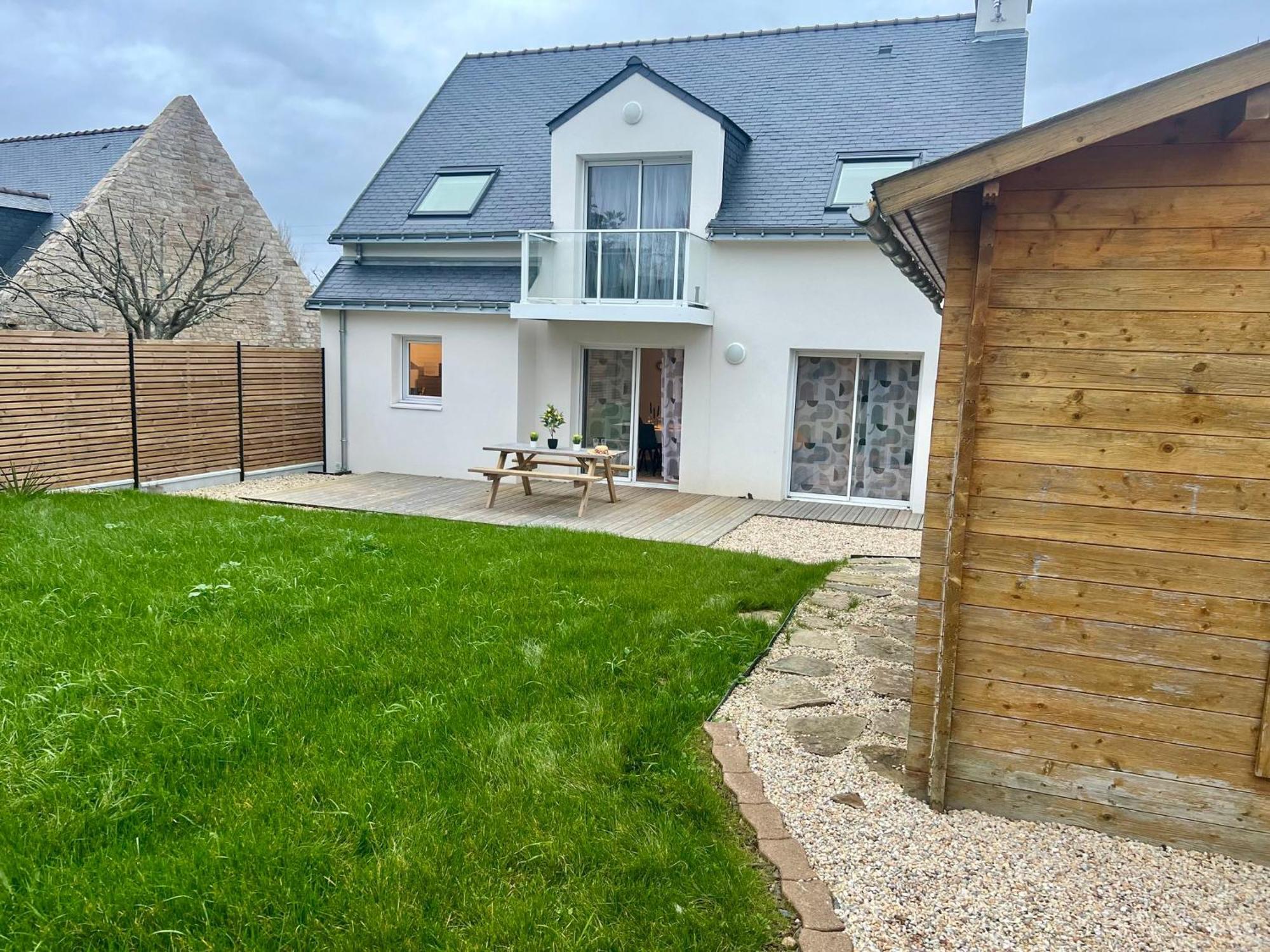 Le Belaven, Neuf, Cosy, Terrasse, Jardin, Kerfany Plage, 1 A 6 Pers Moelan-sur-Mer Exterior photo
